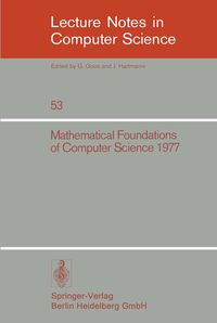 Produktbild: Mathematical Foundations of Computer Science 1977