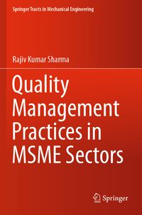 Produktbild: Quality Management Practices in MSME Sectors