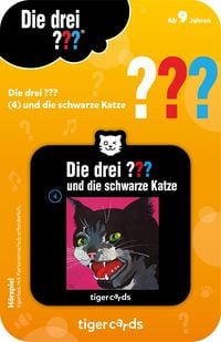 Produktbild: tigercard - Die drei ??? - Folge 4: Die schwarze Katze