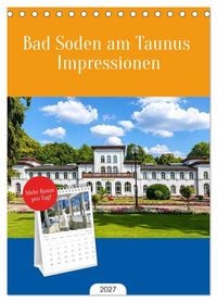 Produktbild: Tischplaner 2027 - Bad Soden am Taunus Impressionen (A5 Tischkalender zum Aufstellen) CALVENDO