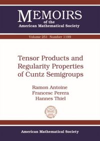 Produktbild: Antoine, R: Tensor Products and Regularity Properties of Cu