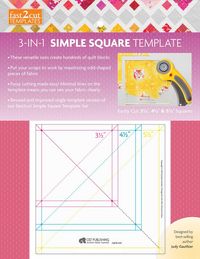 Produktbild: Fast2cut 3-in-1 Simple Square Template