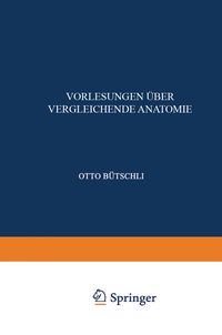 Produktbild: Vorlesungen &uuml;ber Vergleichende Anatomie