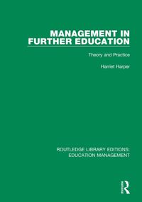 Produktbild: Harper, H: Management in Further Education