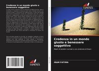 Produktbild: Credenza in un mondo giusto e benessere soggettivo