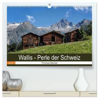 Produktbild: Wallis. Perle der Schweiz (hochwertiger Premium Wandkalender 2027 DIN A2 quer), Kunstdruck in Hochglanz