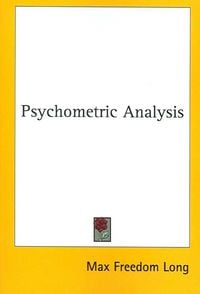 Produktbild: Psychometric Analysis