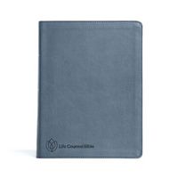 Produktbild: CSB Life Counsel Bible, Slate Blue Leathertouch, Indexed