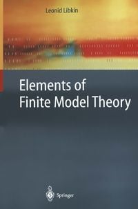 Produktbild: Elements of Finite Model Theory