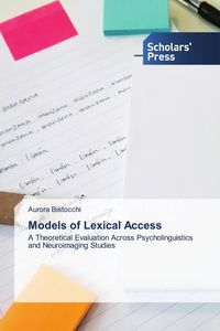 Produktbild: Models of Lexical Access