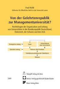 Produktbild: Von der Gelehrtenrepublik zur Managementuniversit&auml;t?