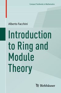 Produktbild: Introduction to Ring and Module Theory