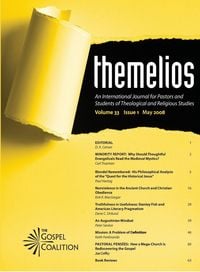 Produktbild: Themelios, Volume 33, Issue 1