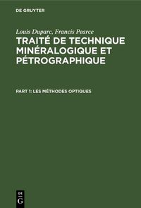 Produktbild: Les m&eacute;thodes optiques