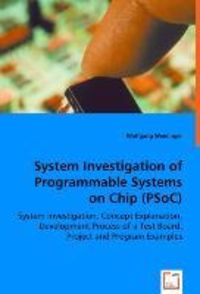 Bild vom Artikel Weidinger, W: System Investigation of Programmable Systems o vom Autor Wolfgang Weidinger