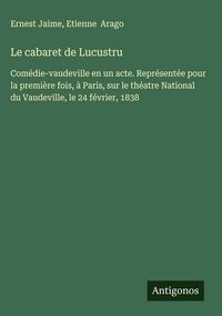 Produktbild: Le cabaret de Lucustru