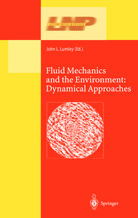 Produktbild: Fluid Mechanics and the Environment: Dynamical Approaches