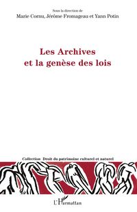 Produktbild: Les Archives et la gen&egrave;se des lois