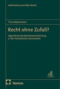 Produktbild: Recht ohne Zufall?