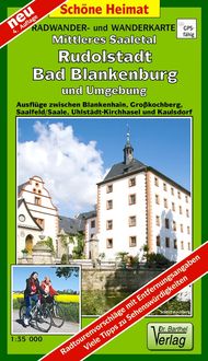 Produktbild: Radwander- und Wanderkarte Mittleres Saaletal Rudolstadt, Bad Blankenburg und Umgebung