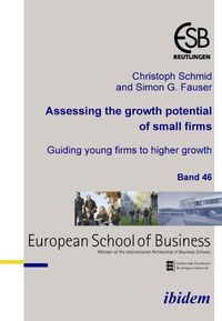 Produktbild: Assessing the growth potential of small firms