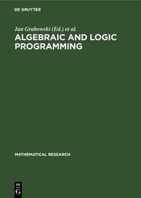 Produktbild: Algebraic and Logic Programming