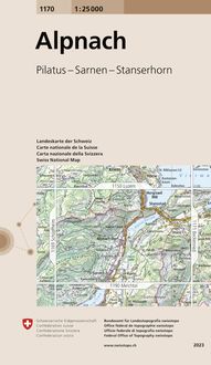 Produktbild: Swisstopo 1 : 25 000 Alpnach