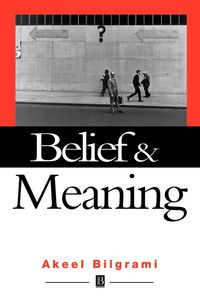 Produktbild: Bilgrami, A: Belief