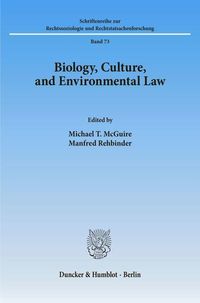 Produktbild: Biology, Culture, and Environmental Law.