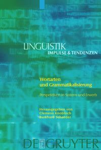 Wortarten und Grammatikalisierung Clemens Knobloch