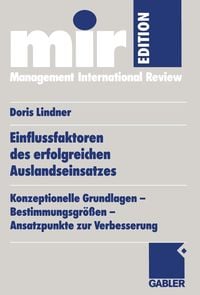 Produktbild: Einflussfaktoren des erfolgreichen Auslandseinsatzes