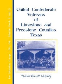 Produktbild: United Confederate Veterans of Limestone and Freestone Counties, Texas, Joe Johnston Camp, No. 94, Minute Book 1 and 2