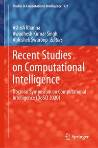 Produktbild: Recent Studies on Computational Intelligence
