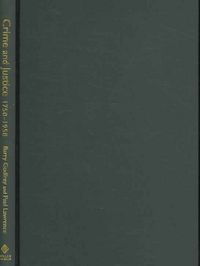 Produktbild: Crime and Justice 1750-1950