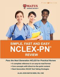 Produktbild: Simple, Fast and Easy NCLEX-PN Review
