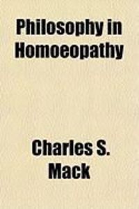 Produktbild: Philosophy in Homoeopathy