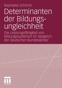 Produktbild: Determinanten der Bildungsungleichheit