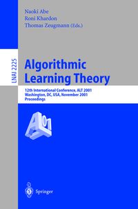Produktbild: Algorithmic Learning Theory
