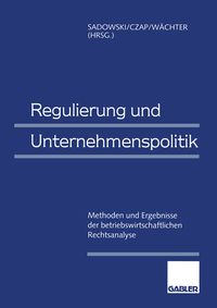 Produktbild: Regulierung und Unternehmenspolitik