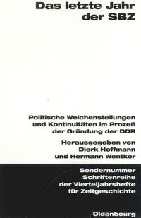 Produktbild: Das letzte Jahr der SBZ