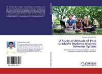 Produktbild: A Study of Attitude of Post Graduate Students towards Semester System