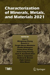 Produktbild: Characterization of Minerals, Metals, and Materials 2021