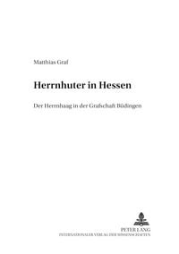 Produktbild: Herrnhuter in Hessen