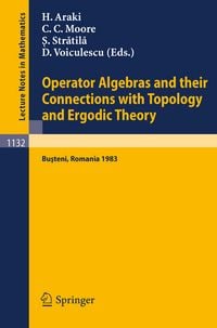 Produktbild: Operator Algebras and their Connections with Topology and Ergodic Theory