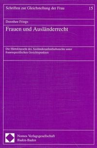 Produktbild: Frauen und Ausl&auml;nderrecht