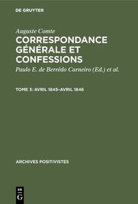 Produktbild: Avril 1845&ndash;avril 1846