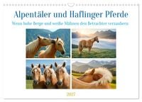 Produktbild: Alpent&auml;ler und Haflinger Pferde (Wandkalender 2027 DIN A3 quer), CALVENDO Monatskalender