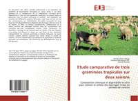 Produktbild: Etude comparative de trois gramin&eacute;es tropicales sur deux saisons