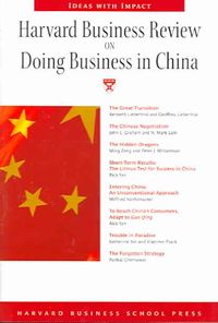 Produktbild: Harvard Business Review on Doing Business in China