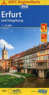 Bild vom Artikel ADFC-Regionalkarte Erfurt und Umgebung, 1:75.000 vom Autor 
